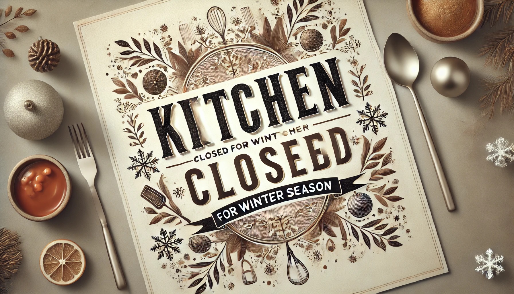 Kitchen Closed!